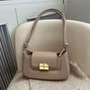 Bolso tipo baguette Moda Bolso de mujer Bolso cruzado 2026 Estilo nuevo Bolso francés de axila Bolso de hombro único Bolso de mano moderno Simple para mujer