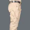 Pantalones tácticos para hombre, pantalones de camuflaje para primavera y otoño, pantalones de trabajo, pantalones largos para exteriores con múltiples bolsillos, pantalones largos duraderos estilo militar IX7
