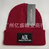 Gorro de Punto de Marca de Moda Unisex Invierno Engrosado Cálido Exterior Casual Versátil Bordado de Letras Gorro de Punto Baotou
