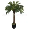 Planta en Maceta Árbol de Hierro Simulado Redes Sociales Planta Verde Falsa Decoración de Sala de Estar Adornos Cícada Pequeña Paisajismo Interior Modelado Bonsái Suelo