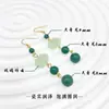 Brincos de Pérola de Incenso Chuiyun Er Novo Estilo Chinês Retrô Incenso Design Original Fragrância de Rosa Brincos Quadrados Acessórios