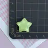 Brillo Fino Transparente Colorido Estrella de Cinco Puntas Accesorios de Resina DIY Funda de Teléfono Móvil Pasador Pegatina para Vaso de Agua Hebilla de Zapato Accesorios Estrella