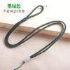 Cordón Colgante Tejido a Mano Ágata Jade Hebilla de Seguridad Jade Colgante Cuerda Halter Venta al por Mayor Gama Alta Juguete Cultural Cuerda para Collar