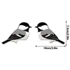 Mz1051-1080 Pegatinas de Esquina de Pájaros y Palomas de Madera Transfronterizas para Puertas y Ventanas del Hogar, Pegatinas de Pared Decorativas de Animales
