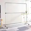 Arara Dobrável de Chão para Quarto, Arara de Exposição para Loja de Roupas, Arara Ilha Simples, Tipo de Chão