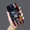 Exclusivo transfronterizo para funda de teléfono móvil Apple iPhone15/16 atleta con bandera 13Promax cubierta anticaída 11