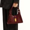 Bolsa de Novia de Lujo 2025, Bolso Retro de Cuero con Cera de Aceite, Bolso para Madrina, Bolso de Hombro Usable Diariamente