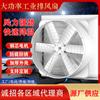 Ventilador de Techo de Ventilación de Fábrica para Cría y Cultivo Ventilador de Presión Negativa de Fibra de Vidrio Resistente a la Corrosión Ventilador de Extracción para Granjas de Cerdos Granjas de Patos