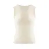 Chaleco de Encaje con Patrón de Ola Kang Sai Ni Cuello en V 100% Cachemir Prenda Interior 26 Otoño Invierno Nuevo Top Adelgazante Favorecedor para Mujer