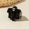 Amazon Transfronterizo Halloween Fantasma Creativo de Resina Calabaza Fantasma Anillo Fantasma Anillo Oscuro Personalizado de Pascua para Mujeres