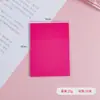 Notas Adesivas Quadradas Criativas, Notas Adesivas Coloridas Rasgáveis, Adesivos de Recado para Escritório e Estudo, Opções Multicores, Adesividade Duradoura