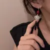 Novo estilo antigo chinês grampo de cabelo gota d'água vermelho Ébano Acessórios Hanfu cheongsam pauzinhos clássicos para penteado em estoque atacado