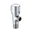 Válvula Angular de 4 Pontos para Banheiro Transfronteiriça Válvula Angular para Aquecedor de Água Companhia para Vaso Sanitário Uma Entrada e Uma Saída Válvula de Fechamento de Água Aço Inoxidável 201