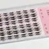 Pestañas Deseo Gemelas Rosa Pestañas Postizas Trilogía Perezosa Segmentadas Pelo de Trigo Grueso Venta al por Mayor C