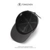 Gorra de béisbol de color liso con cabeza grande para hombre, gorra de béisbol de cara grande para las cuatro estaciones, parte superior suave con circunferencia de cabeza grande, gorra con visera que se profundiza y que parece un sombrero pequeño para mujer