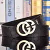 Cinturón de Cuero para Hombre de Moda Celebridad de Internet Tiktok Cinturón de Piel de Vaca Casual para Hombre Transfronterizo Cinturón Negro para Pantalones Hombres Cuadros