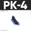 Conector Rápido Neumático, Adaptador Recto de Conexión Rápida, Conector de Tres/Cuatro/Cinco Vías, Pu/Pe/Py/Pg4/6/8/10/12Mm
