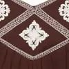 2026 Verão Estilo Europeu e Americano Novo Colete Feminino Camisola Bordada Tricô Vazado Top com Franja Garota Sexy