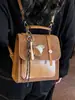 Mochila de Lujo de Nicho con Hebilla para Mujer 2026 Nueva Moda Bolso Cruzado Bolso de Hombro Versátil Retro