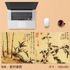 Mouse Pad Caligrafia e Poesia, Base de Teclado Estilo Chinês Extra Grande, Base de Mesa Pintura Chinesa, Base de Mesa Inspiradora para Dormitório Atacado