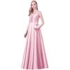 Amazon Aliexpress Vestido de Noche Pesado Hecho a Mano Escote en V Profundo Vestido de Banquete Vestido de Brindis de la Novia Vestido de Presentador de Reunión Anual Vestido de Novia