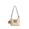 Bolsa Pequeña Vertical de Hombro Cruzado para Mujer con Diseño de Bloques de Color Modelo 2026, Elementos de Rombo, Bolso Versátil para Mujer