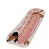 Tapete Decorativo de Chão para Sala de Estar, Cobertor de Cama para Quarto, Capacho Longo para Casa, Fácil de Limpar, com Desenho de Dachshund em Imitação de Caxemira