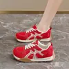 Tênis Coreano Ins da Nova Versão Dad Shoes para Mulheres 2026 Outono Estudante Corrida Esportes Casual Estilo de Rua Sola Grossa Aumentador de Altura 29110