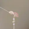 Horquilla Plegable Estilo Antiguo para Mujer, Nueva Horquilla Estilo Chino Hanfu, Elegante Accesorio para Qipao, Horquilla, Adorno para el Cabello con Borlas
