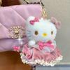 Ins Chica Corazón Muñeca Kitty Peluche Lindo Colgante Regalo Llavero de Bolso de Alto Valor Muñeca Colgante Mujeres