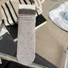 Meias fofas de desenho animado para mulheres, meias de outono de bolinhas na altura da panturrilha, meias finas de algodão da moda estilo japonês, meias largas estilo preppy