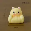 Micro Paisaje Lindo Animal Pequeño Sofá Hogar Sala de Estar Decoraciones de Escritorio Creativas Decorativas Artesanía de Resina Pequeños Adornos