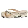 Nuevas Chanclas Cuadradas Versátiles de Estilo Coreano con Tacón Grueso para Mujer para Usar Afuera, Primavera y Verano 2026