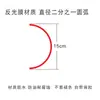 Identificação do manômetro adesivo de identificação tricolor do manômetro etiqueta do manômetro identificação de inspeção do instrumento indicação do instrumento identificação de indicação