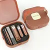 Nova Bolsa Dobrável Conjunto de Cortadores de Unha Verde Matcha Conjunto de Ferramentas de Manicure de 16 Peças Conjunto de Cortadores de Unha Portátil para Casa