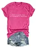 ESO SUENA COMO MI lista de deseos de Amazon sitio independiente casual versátil para mujer camiseta de algodón de manga corta colorida