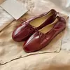 Zapatos Planos para el Commute con Lazo, Punta Redonda, Suela Suave, Zapatos de Abuela, Bailarinas Estilo Coreano Verano 2026 Corte Bajo