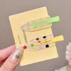 Clip de Cabello Colorido Sin Costuras Dulce y Lindo Clip Lateral para Flequillo de Mujer para Prefacio Clip de Pato Pinza para el Cabello Infantil Adorno para la Cabeza