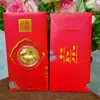 2026 Año del Caballo Moneda de Oro Foil de Año Nuevo Moneda Conmemorativa del Caballo del Zodiaco Cien Yuan Sobre Rojo Regalo de Buen Comienzo Venta