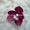 Flor de Simulación Película Impresa en 3D Cabeza Grande de Flor de Cymbidium Ramillete de Boda Recuerdo de Fiesta Caja de Dulces DIY Flor para Zapatos Decoración