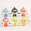 61º Dia das Crianças Celebridade da Internet Ovo Fofo em Formato de Festa Decoração de Bolo Ornaments para Crianças Acessórios para Fantasia do Dia 1º de Junho