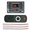 Placa amplificadora Bluetooth inalámbrica de 2x25W con reproductor y función de micrófono, accesorios de audio, placa amplificadora con decodificación MP3