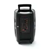 En Stock de Fábrica Altavoz Portátil Colorido para Exteriores de 8 Pulgadas 20W Altavoz Bluetooth Bt-2086 con Micrófono