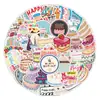 100 pegatinas nuevas de pastel de cumpleaños para Instagram pegatinas decorativas transfronterizas para equipaje coche cuaderno pegatinas impermeables al por mayor