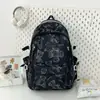 Mochila con Estampado de Oso Lindo, Gran Capacidad, Mochila Casual de Gama Alta, Moderna para Estudiante Universitaria Pareja Bolso Escolar, Masculino