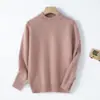 100% Lana Pura Hilo para Niños y Niñas Cuello Alto Medio Abrigado Ropa Infantil Chaqueta Suéter Infantil Camisa Térmica de Lana Tesoro