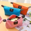 Bolsa de Maquillaje de Bolas de Masa Plegable para Viaje de Mujer Bolsa de Almacenamiento Impermeable para Cosméticos Bolsa de Regalo En Stock Venta al por Mayor
