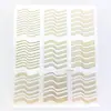 Pegatinas de Uñas Retro Corazón de Cuervo Transfronterizas Calcomanías 3D en Relieve Bronceadas Pegatinas para Uñas Pegatinas Decorativas de Mariposas para Uñas
