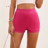 Comércio Exterior Transfronteiriço Europeu e Americano Roupas Femininas, Estilo Festa Pu Brilho Metálico Estilo Menina Sexy Quente Shorts Apertados Elásticos