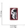 Parche de Tela Bordado de Calavera y Parca Estilo Oscuro Parche Decoración para Ropa Chaqueta de Mezclilla Reparación de Agujeros Etiqueta de Tela Insignia